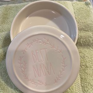 Rae Dunn large trinket holder